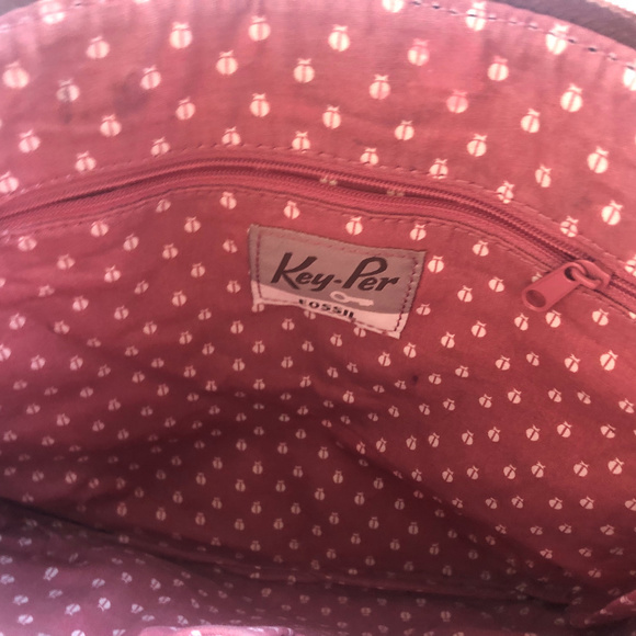 Fossil Keyper Floral Coated Canvas Bag - Picture 6 of 8